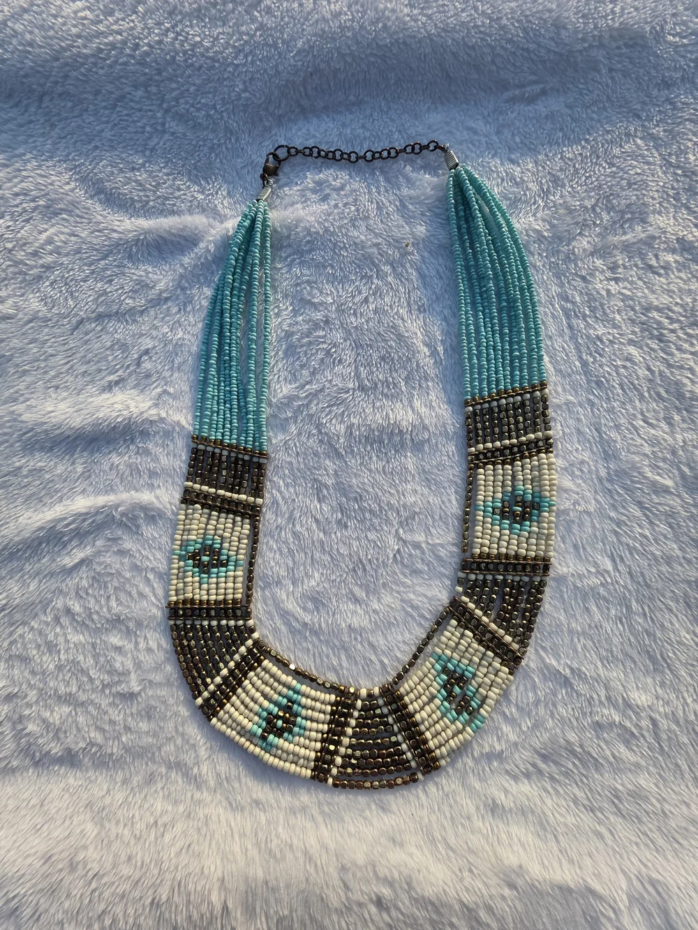 Handmade statement necklace